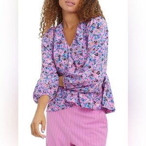 VERO MODA Floral Oversized Blouse